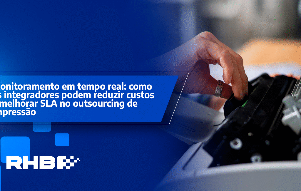 monitoramento em tempo real outsourcing impressão